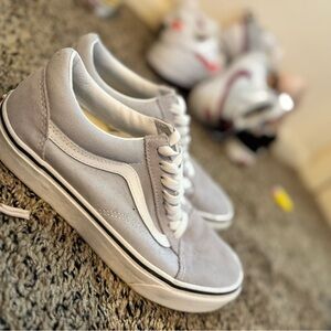 Vans Light Gray Women's Sneakers